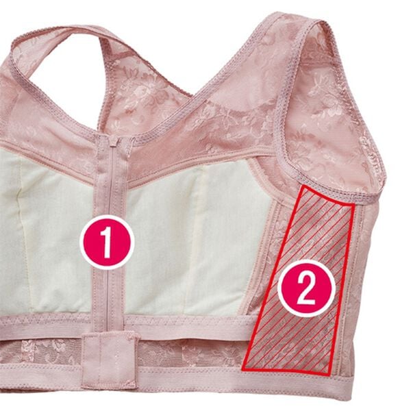 LAVIENNE（ラヴィエンヌ）の「グラマーさんの脇スッキリサポートブラ（ブラジャー）」｜詳細画像