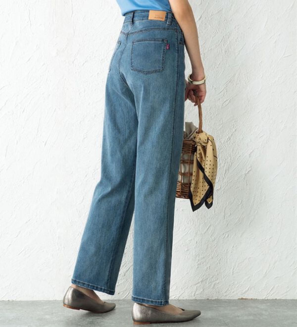 ルフラン（ルフラン）の「【３本組】かわいすぎる淡色デニム（フルレングスパンツ）」｜詳細画像