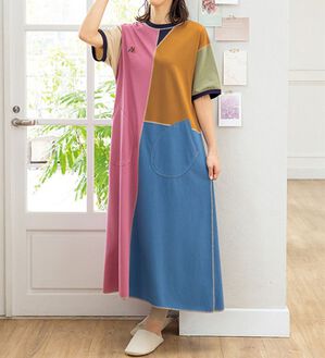 ルフラン（ルフラン）の「刺しゅう使いのロングワンピース（ロングワンピース）」｜詳細画像