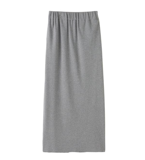 RANAN（ラナン）の「セルフカットリブロングナロースカート（ロングスカート）」｜詳細画像