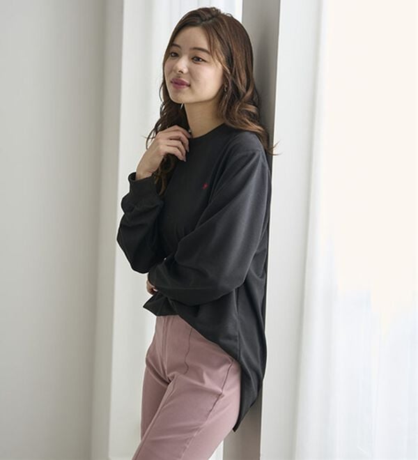 BELLUNA（ベルーナ）の「【ＰＯＬＯ　ＢＣＳ】ミニ裏毛素材デザイントップス（カットソー）」｜詳細画像