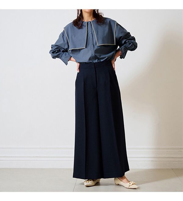 RANAN（ラナン）の「衿付きブラウス（ブラウス）」｜詳細画像