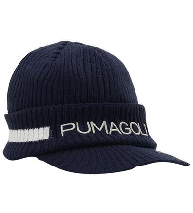 「ゴルフ　ベーシックロゴ　ブリムニットキャップ（メンズ帽子）」