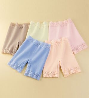 LAVIENNE（ラヴィエンヌ）の「【５色組】汗・冷房対策のびのびパンツ（ショーツ）」｜詳細画像