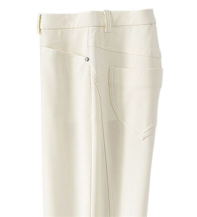 BELLUNA（ベルーナ）の「ヒンヤリ冷感！ハイテンション美脚パンツ　スリムストレート（フルレングスパンツ）」