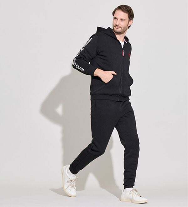 「＜ビバリーヒルズ・ポロクラブ＞ブランドロゴセットアップスーツ（メンズルームウェア）」｜詳細画像