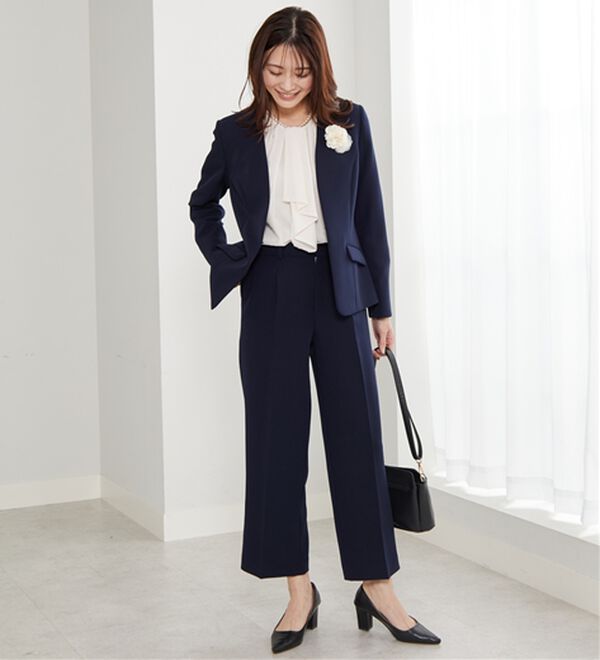 BELLUNA（ベルーナ）の「＜Ｃ／Ｓ＞センタータックワイドパンツ（ワイドパンツ・ガウチョ）」｜詳細画像