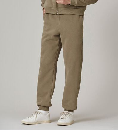 「＜シンプル＆プラス＞裏ボアジョガーパンツ（メンズフルレングスパンツ）」