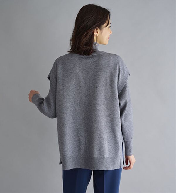 BELLUNA（ベルーナ）の「着回し自在！ニットベストアンサンブル（アンサンブル）」｜詳細画像