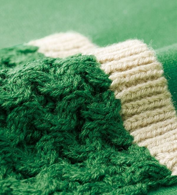 BELLUNA（ベルーナ）の「裏毛素材ニット切替プルオーバー（カットソー）」｜詳細画像