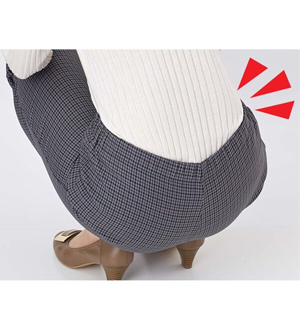 「日本製　ウール調総ゴムパンツ（フルレングスパンツ）」｜詳細画像