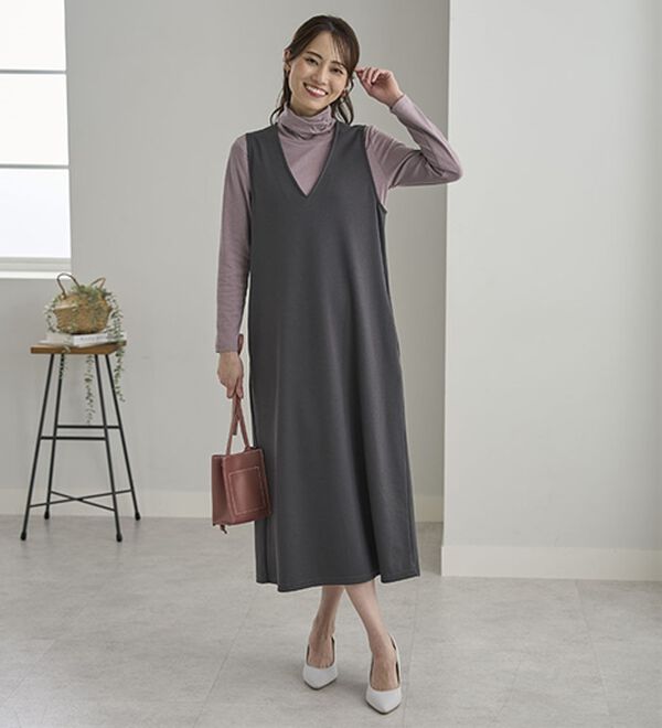 BELLUNA（ベルーナ）の「テンセル（ＴＭ）繊維・コットンプリントプルオーバー（カットソー）」｜詳細画像