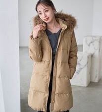 RANAN（ラナン）の「リアルファー付ダウンコート（ダウンコート・ジャケット・ベスト）」