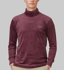 「【３色組】＜アーノルド　パーマー＞上品仕様の暖か両面起毛タートルネック（メンズカットソー）」