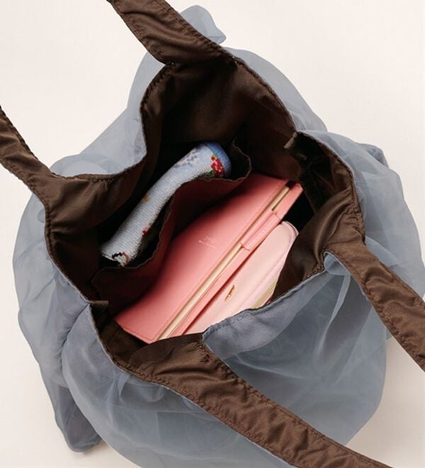 RANAN（ラナン）の「チュール重ねリングモチーフバッグ（ハンドバッグ）」｜詳細画像