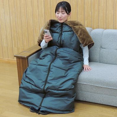 「あったか洗える寝袋（抗菌防臭加工）（防災グッズ・防犯グッズ）」