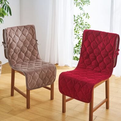 「あったかチェアカバー４枚組（チェアカバー・チェアパッド）」