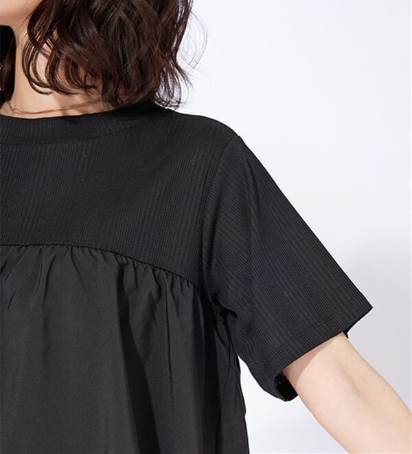 BELLUNA（ベルーナ）の「胸元フリルデザインワンピース（その他ワンピース）」｜詳細画像