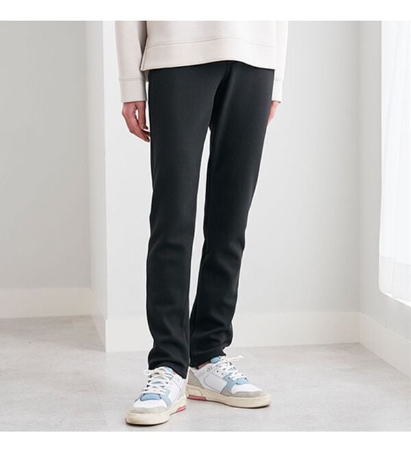 BELLUNA（ベルーナ）の「裏ベロアストレッチ素材レギンスパンツ（フルレングスパンツ）」｜詳細画像