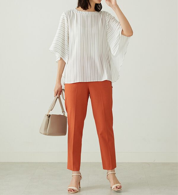 BELLUNA（ベルーナ）の「ＵＶ対策！涼やかケープ風ブラウス（ブラウス）」｜詳細画像