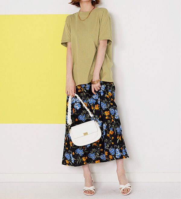 BELLUNA（ベルーナ）の「ヒンヤリ！綿１００％大人顔サマ見えＴシャツ（Tシャツ）」｜詳細画像