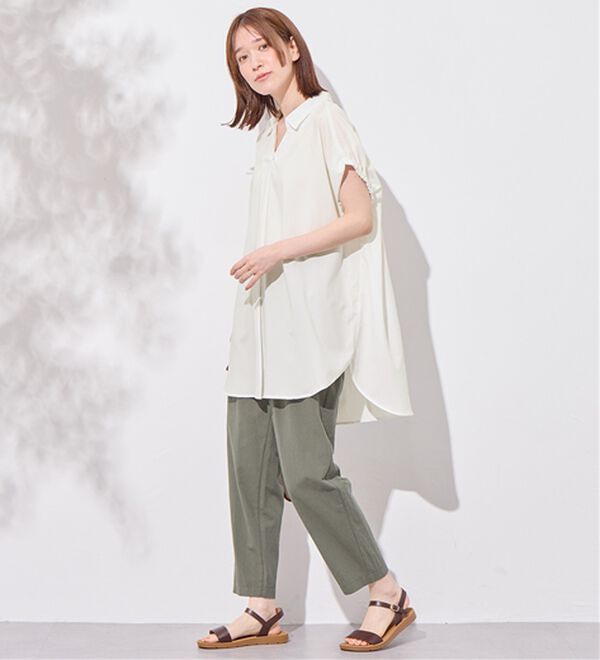 Viola e Viola（ヴィオラ エ ヴィオラ）の「袖シャーリングチュニック（チュニック）」｜詳細画像