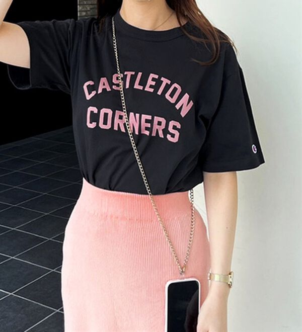 GeeRA（ジーラ）の「【ｃｈａｍｐｉｏｎ】ロゴＴシャツ（Tシャツ）」｜詳細画像