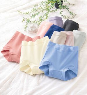 「【１０色組】綿９５％肌にやさしいソフトメッシュ安心ショーツ（安心ショーツ）」｜詳細画像