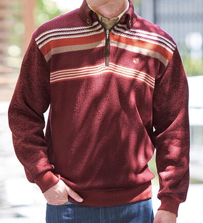 「＜ニコル　モリソン＞ハイブリッド上品トレーナー（メンズトレーナー）」