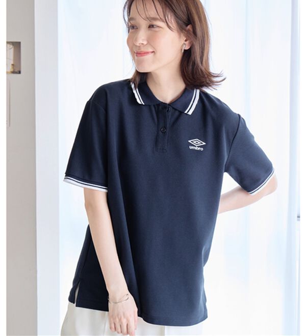 alotta（アロッタ）の「【アンブロ】　配色デザインポロシャツ（ポロシャツ）」｜詳細画像