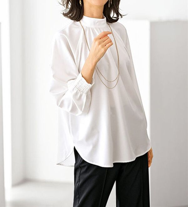 BELLUNA（ベルーナ）の「【４点セット】＜５つのラクが嬉しい！＞洗える！ストレッチ素材４点セットスーツ（その他スーツ）」｜詳細画像