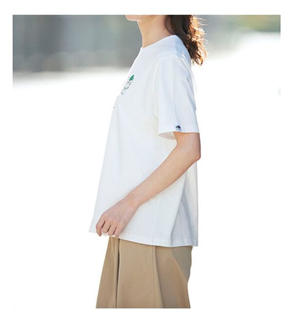 BELLUNA（ベルーナ）の「＜べるーにゃ&times;フルーツオブザルーム＞綿１００％素材プリントＴシャツ（Tシャツ）」｜詳細画像