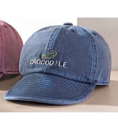 「＜クロコダイル＞風合い豊かな洗い加工帽子（メンズ帽子）」