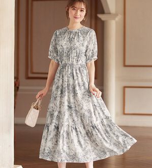 mana　LISETTE ワンピース『アーシア』 lisette ワンピース mana LISETTE ワンピース『アーシア』 プレーンな