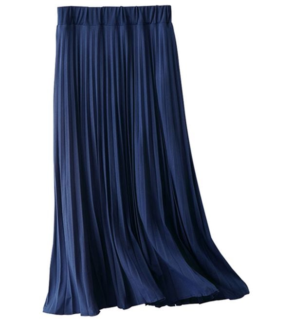 BELLUNA（ベルーナ）の「洗っても形が崩れにくい！プリーツスカート（ロングスカート）」｜詳細画像