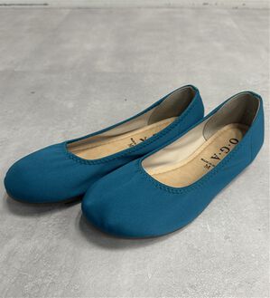 RANAN（ラナン）の「日本製カジュアルシューズ（フラットシューズ）」｜ブルーグリーン