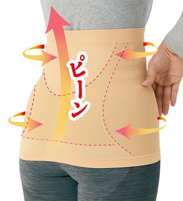 「お腹と腰のすっきり薄型サポーター（ボディスーツ・シェイパー）」｜詳細画像