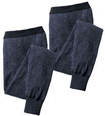 「日本製　３重奏のぬくもりエア３インナー　長ズボン下（メンズ靴下・タイツ）」