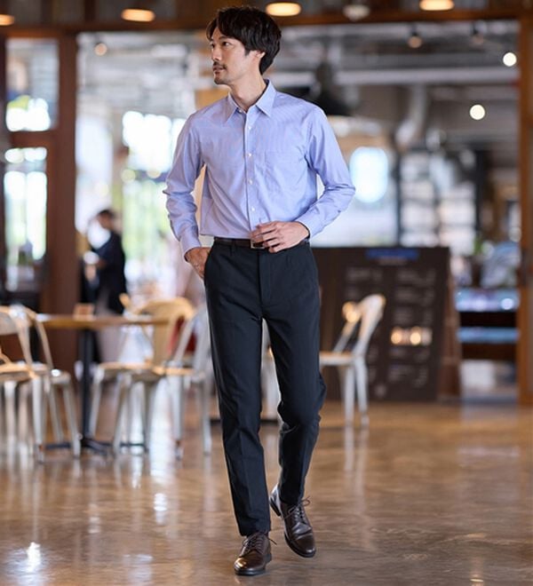 REMEN'S（リメンズ）の「しっかり裏起毛あったかパンツ（メンズフルレングスパンツ）」｜詳細画像
