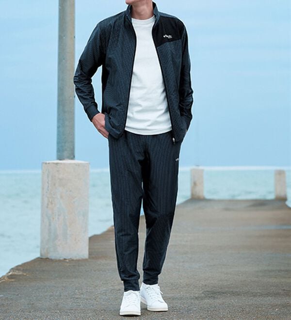 「＜ケイパ＞シアサッカージャージスーツ（メンズスポーツウェア（トップス））」｜詳細画像