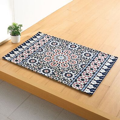 「シェニール織玄関マット（玄関マット）」