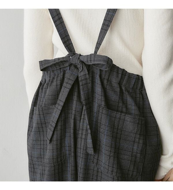 Viola e Viola（ヴィオラ エ ヴィオラ）の「ゆるサロペットワイドパンツ（オールインワン）」｜詳細画像