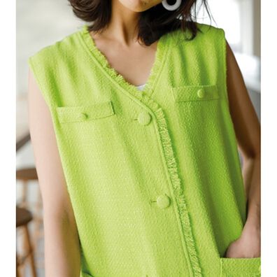 RANAN（ラナン）の「サマーツイードロングベスト（ベスト）」