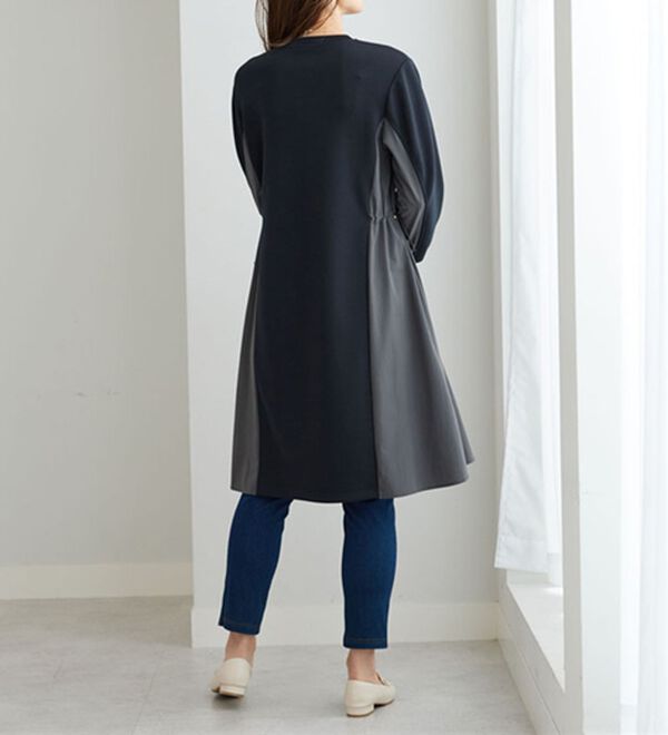 BELLUNA（ベルーナ）の「配色切替ポケットデザインワンピース（その他ワンピース）」｜詳細画像