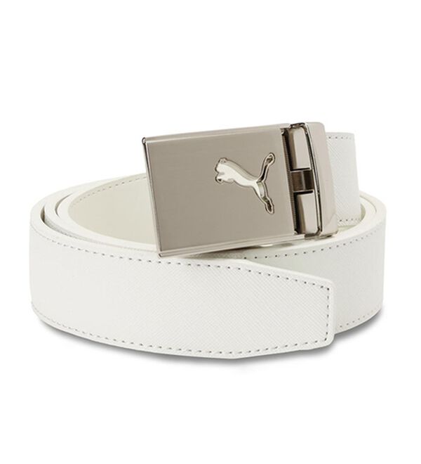 「ＰＭ）ゴルフ　イーズフィット　ベルト（メンズベルト）」｜プーマホワイト