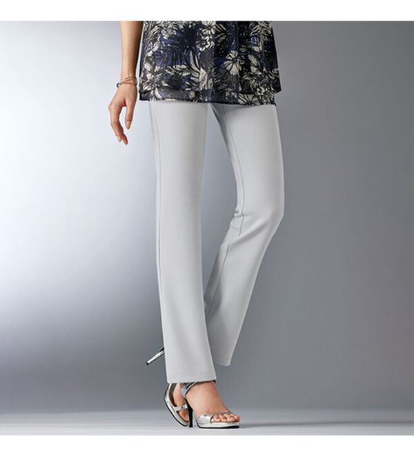 BELLUNA（ベルーナ）の「ジャストフィット楽々サマーパンツ（フルレングスパンツ）」｜詳細画像