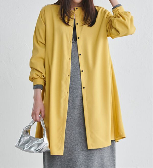 RANAN（ラナン）の「２ＷＡＹボタン使いフレアーブラウス（ブラウス）」｜詳細画像