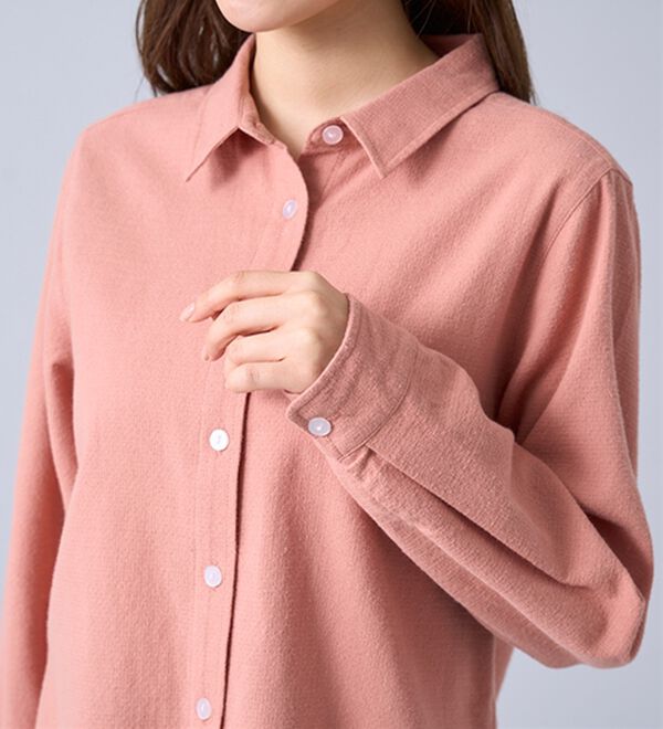 BELLUNA（ベルーナ）の「ＵＶ対策！綿１００％アムンゼン素材シャツ（シャツ）」｜詳細画像