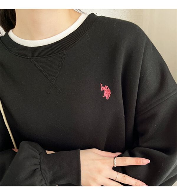 GeeRA（ジーラ）の「【Ｕ．Ｓ．ＰＯＬＯ　ＡＳＳＮ】ショートスウェット（トレーナー・スウェット）」｜詳細画像