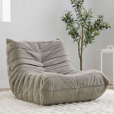 iellio（イエリオ）の「ゆったり包み込まれるローソファ＜1人掛ソファ・座椅子・オットマン＞（ソファ）」